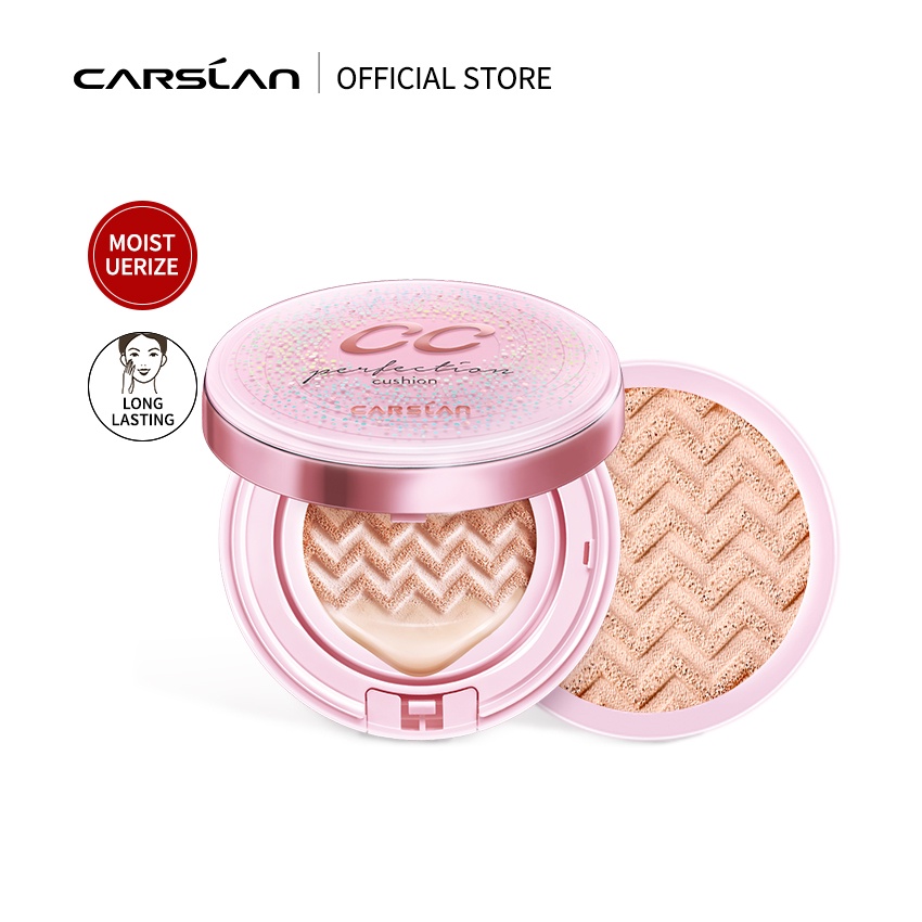 Phấn nước Che Khuyết Điểm Carslan Dưỡng Ẩm Màu Mịn Cho Làn Da Đẹp Tự Nhiên CC Cushion (2 lõi x 13.5g) | BigBuy360 - bigbuy360.vn
