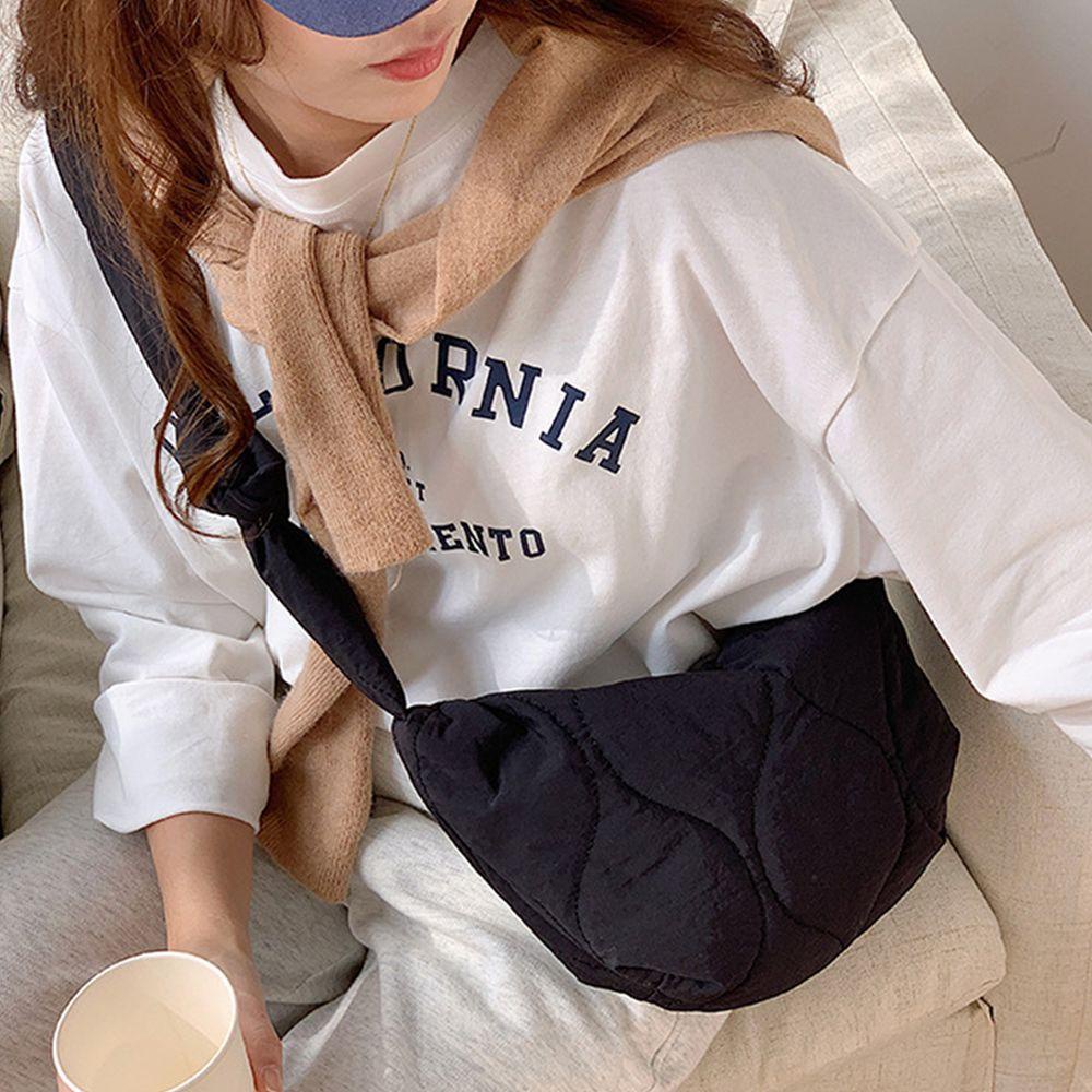 Túi Đeo Vai / Kẹp Nách Gọn Nhẹ In Họa Tiết Caro Cho Nữ