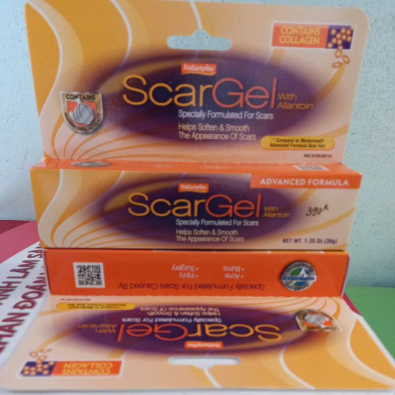 Gel làm mờ sẹo ScarGel By Natureplex