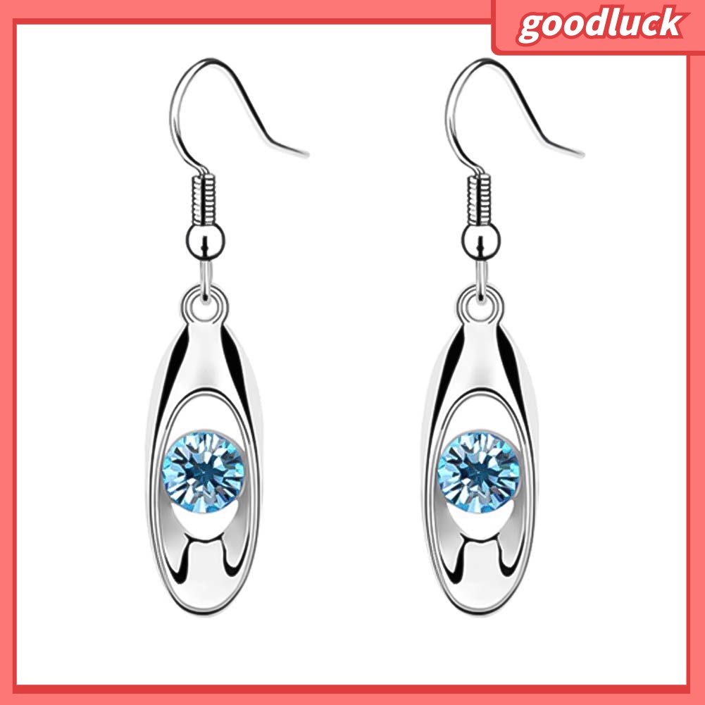 Bông Tai HợP Kim HìNh GiọT NướC ĐíNh Đá Sang TrọNg