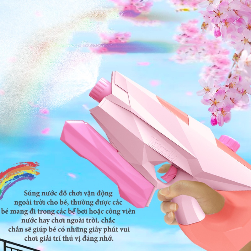 Súng Nước Áp Lực Cực Mạnh Nhiều Chế Độ Bắn Tùy Chỉnh, Bắn Xa 7M, Mẫu Đồ Chơi Mới Nhất Hot Mùa Hè 2022