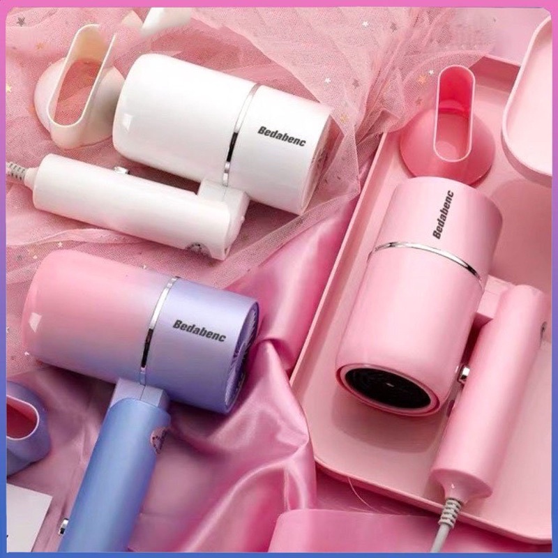 Máy Sấy Tóc Mini Gập Gọn Bendabenc 2 Chiều Nóng Lạnh Công Suất 1000W