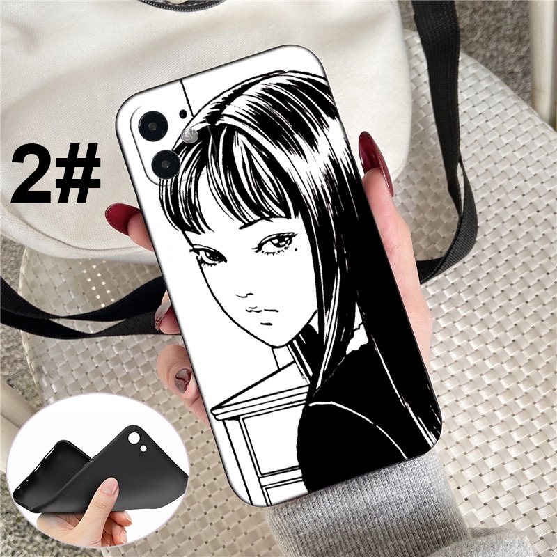 Ốp điện thoại mềm in hoạt hình kinh dị Junji Ito Tomie GR65 thích hợp cho iPhone 12 Mini 11 Pro Max 12mini