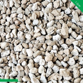 Túi 1,5kg đá bọt núi lửa Pumice cỡ 1cm đến 2cm xuất xứ indonesia hàng nhập khẩu và phân phối chính hãng.