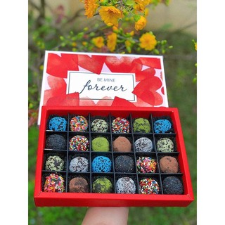 [Set 10] hộp đựng socola (chocolate) 24 viên