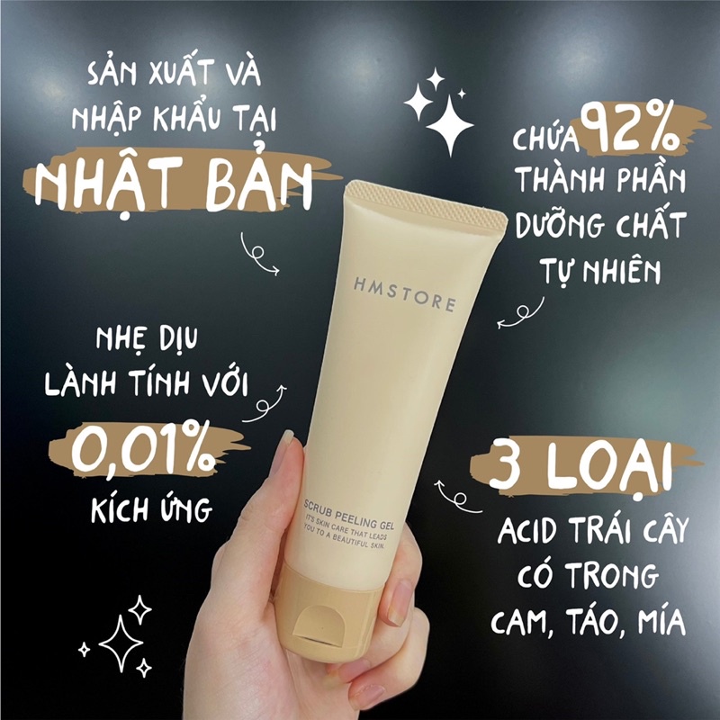 COMBO TẨY TBC CHO FACE VÀ BODY HMSTORE