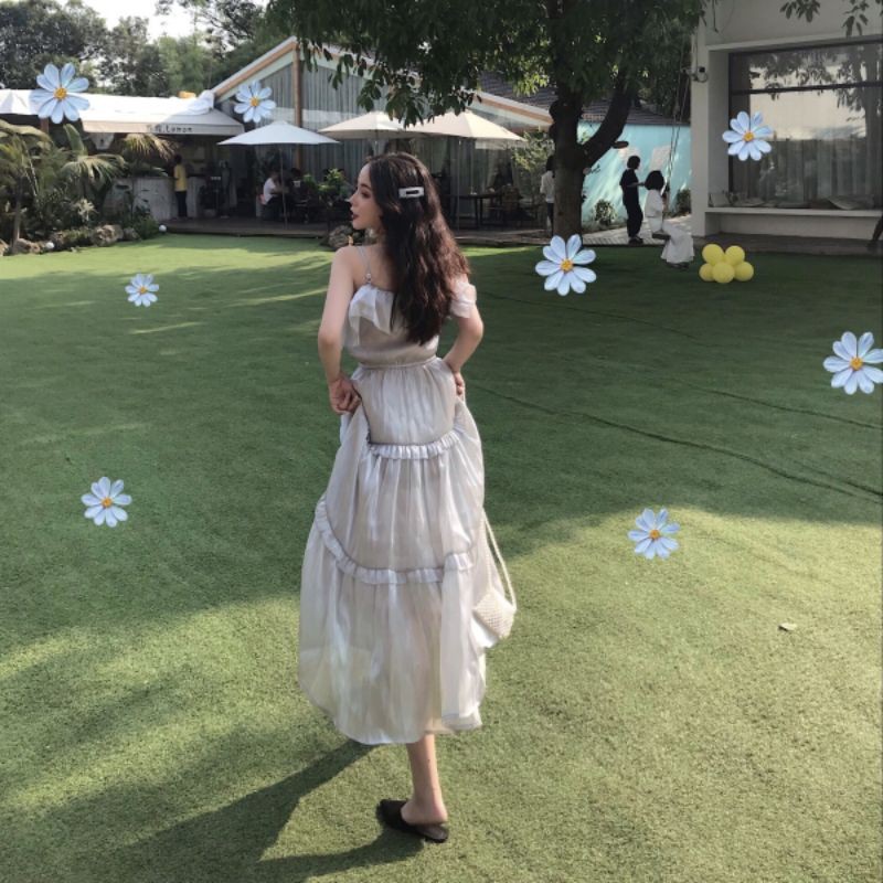 (L209) Đầm hai dây hàng order (có ảnh thật ở cuối) | BigBuy360 - bigbuy360.vn