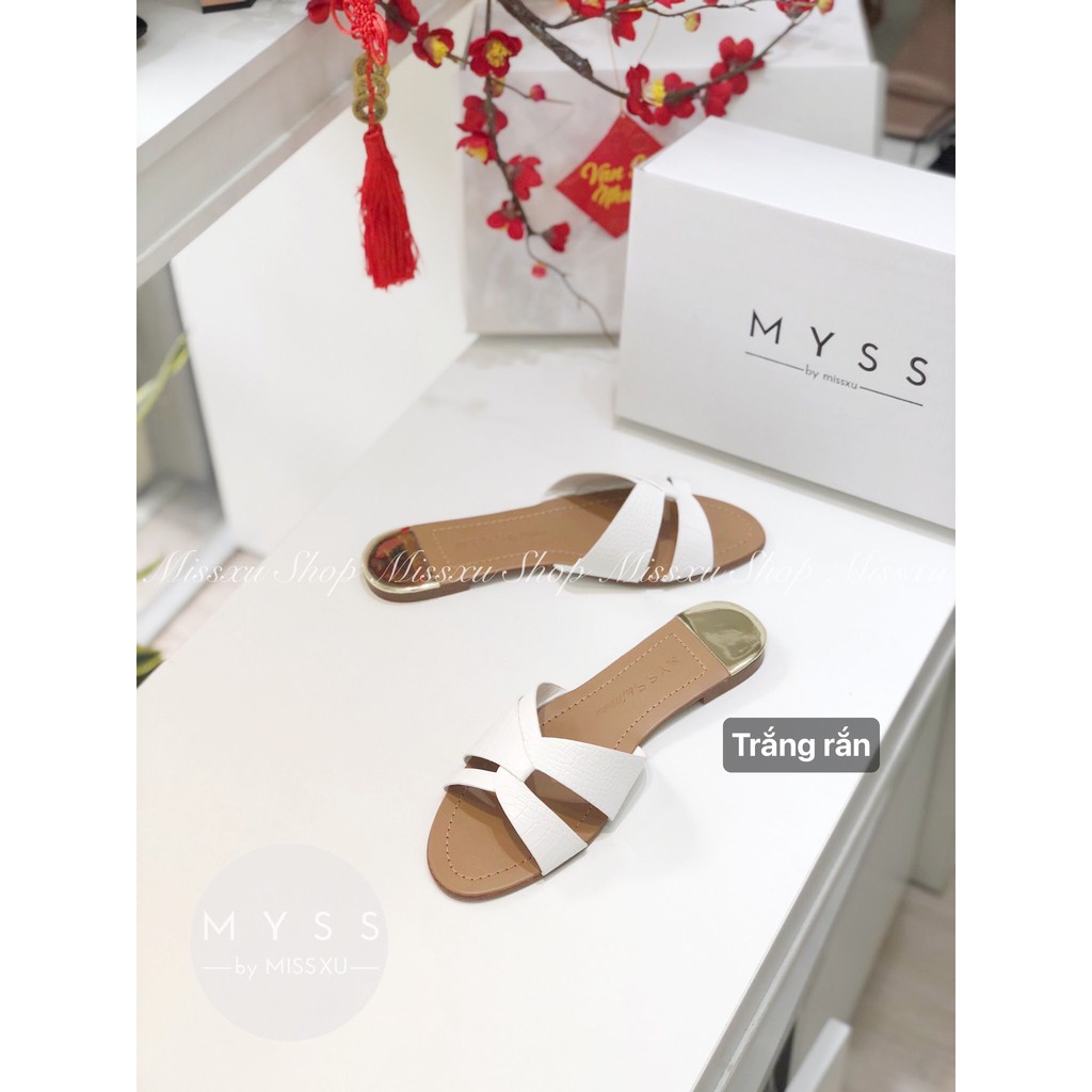 Dép nữ bệt quai chéo cách điệu thời trang MYSS - DE77