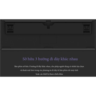Bàn phím AKKO 3108S  RGB Pro Black (Chery switch)