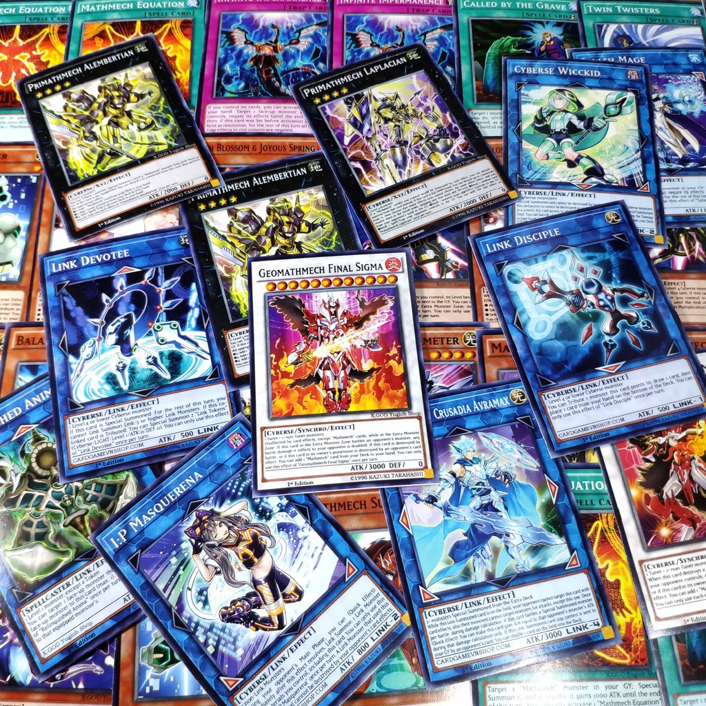 Bài Yugioh ❤️FREESHIP❤️ Thẻ bài Yugioh Matchmech deck 54 lá