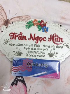 Combo que thử thai và que thử rụng trứng