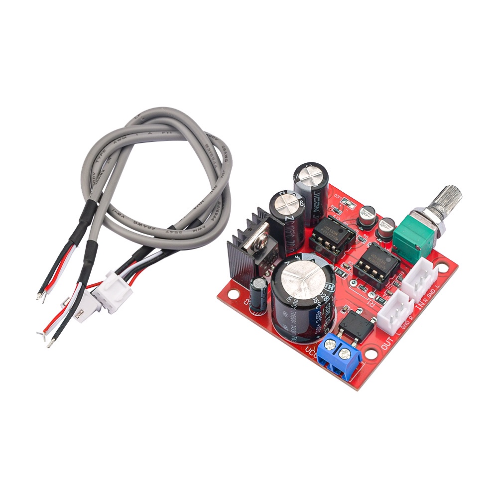 Bảng Mạch Khuếch Đại Âm Thanh Pcbfun Dual ne5532 AC5-16V/DC6-24V Chất Lượng Cao