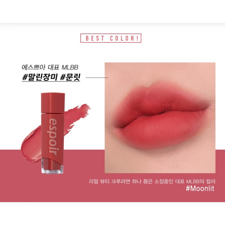 Son kem nhung lì ESPOIR 4 màu tùy chọn