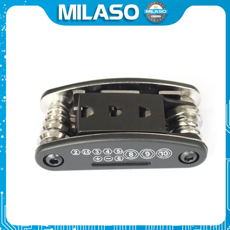 Dụng cụ đa năng MILASO dụng cụ sửa chữa đồ dùng, xe đạp đa năng 16 món tiện dụng HG-001210