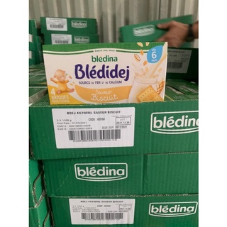 Sữa ngũ cốc Bledina Pháp xả 25K 250ml date t11-t12/2021