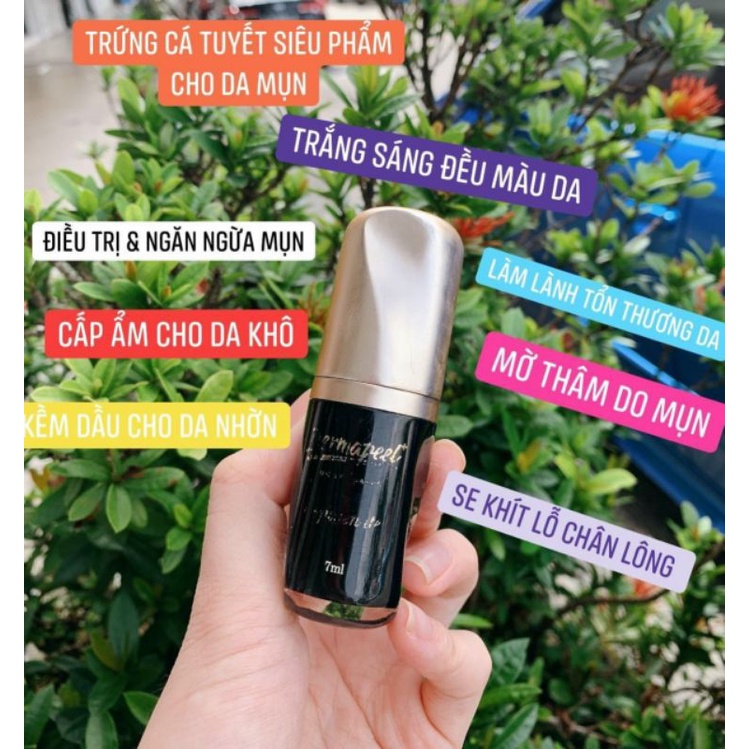 Serum trứng cá Dermapeel . cam kết sạch mụn hàng chính hãng . tphcm giao trong ngày