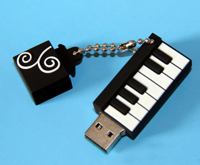 USB 2.0 dung lượng 1gb 8gb 16gb 32gb 64gb 128gb thiết kế hình Piano độc đáo