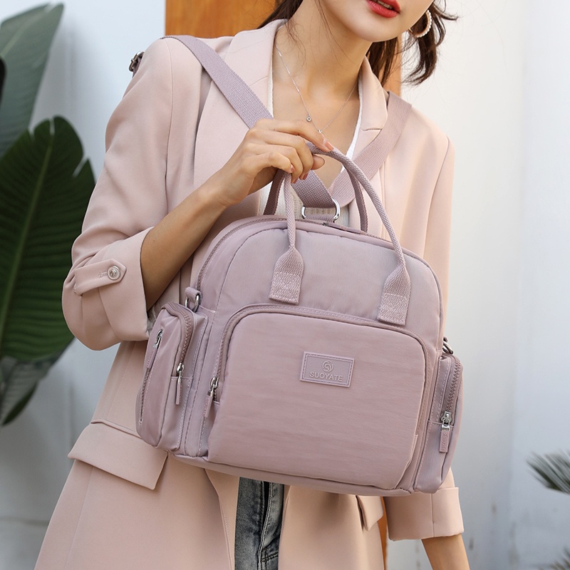 Balo Canvas Đa Năng Thời Trang Năng Động Cho Nữ