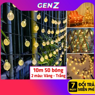 Đèn Led trang trí Bi Bọt Nước 10 Mét 50 Bóng Chống nước - Dây Đèn Trang Trí quán cafe, nhà hàng, decor phòng