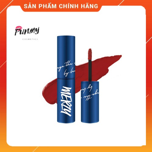 [CÓ TEM HIDDEN] Son Kem Lì Merzy The First Velvet Tint Limited Edition #V6 (Ver Classic Blue)