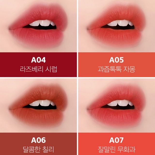 Son kem Black Rouge A07- Đỏ hồng đào 💄