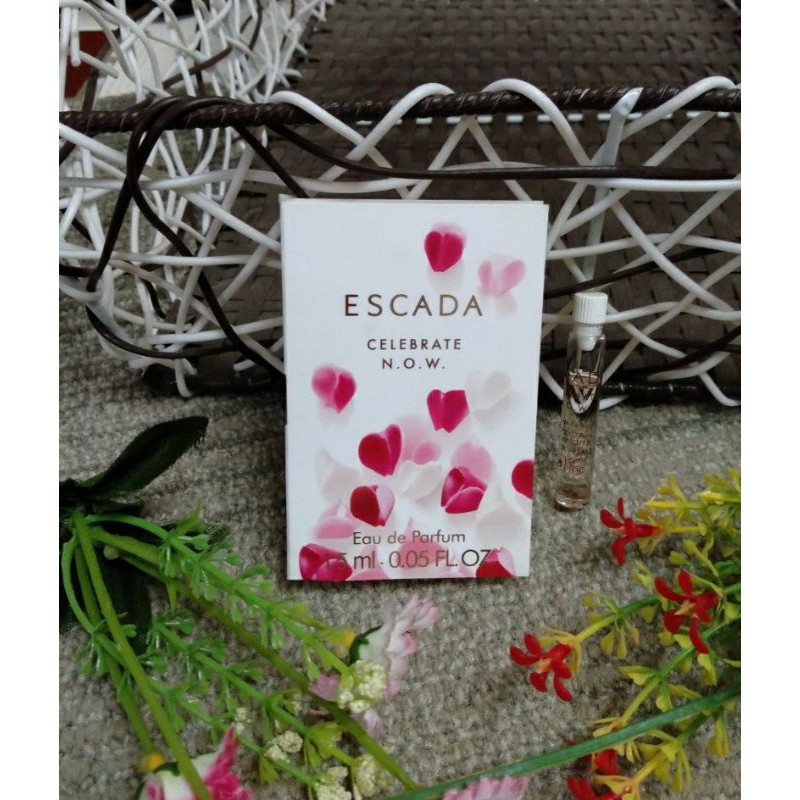 Vial nước hoa Escada celebrate now 1.5ml