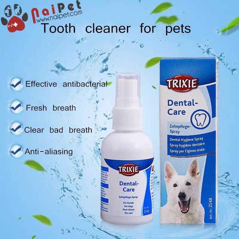 Xịt Thơm Miệng Bảo Vệ Nướu Răng Dental Care Trixie