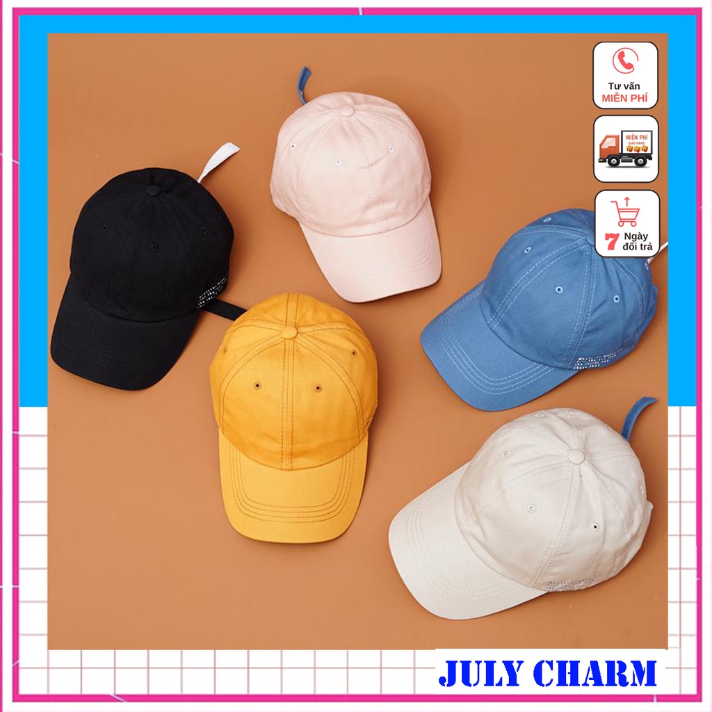 Mũ lưỡi trai thêu chữ phong cách Ulzzang form nam nữ T12