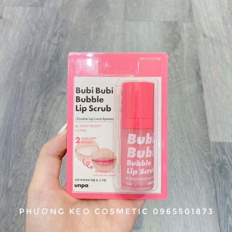 Tẩy Tế Bào Chết Môi Unpa Bubi Bubi Lip