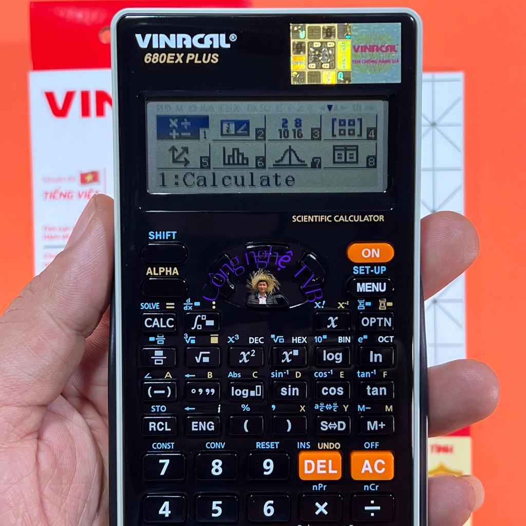 Máy tính Vinacal 680ex plus chính hãng, máy tính cầm tay || Công nghệ TVB