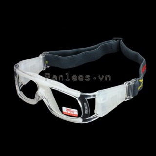 Kính đá bóng mắt nhỏ panlees jh029 trắng - dành cho cận nặng