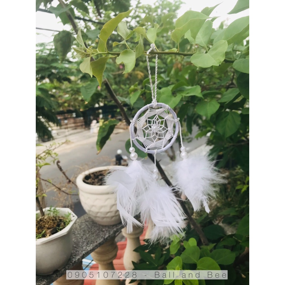 Vòng Dreamcatcher Đan Thủ Công Nhiều Màu Sắc - Trang Trí Phòng Và Làm Quà Tặng Kỉ Niệm Ý Nghĩa