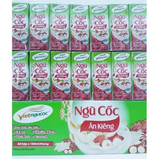 Lốc 4 hộp ngũ Cốc Ăn Kiêng Uống Liền 180ml