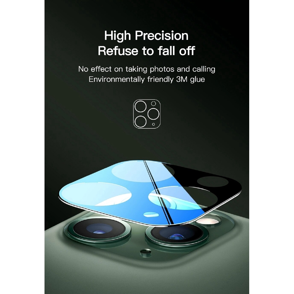 Miếng Dán Kính Cường Lực KUULAA Bảo Vệ Camera Sau Cho Iphone 11/11 Pro/11