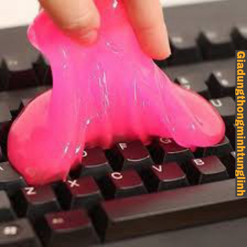 💥Siêu Dính💥Gôm bám bụi bẩn Silicon, siêu mềm Dính Hút Bụi lau chùi thiết kế bên trong xe con xe con Bàn Phím-Gel Lăn B