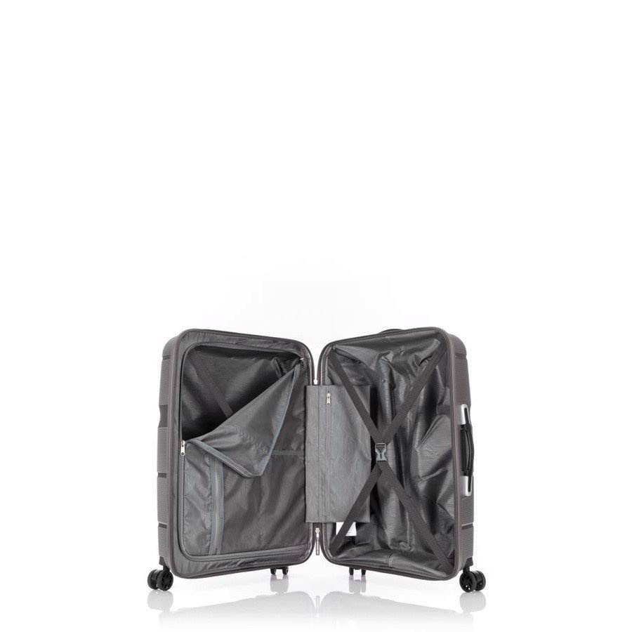 Vali kéo Linex AMERICAN TOURISTER - MỸ Size đại 28inch/77cm: Tích hợp khóa số TSA Bánh xe đôi 360 độ êm nhẹ