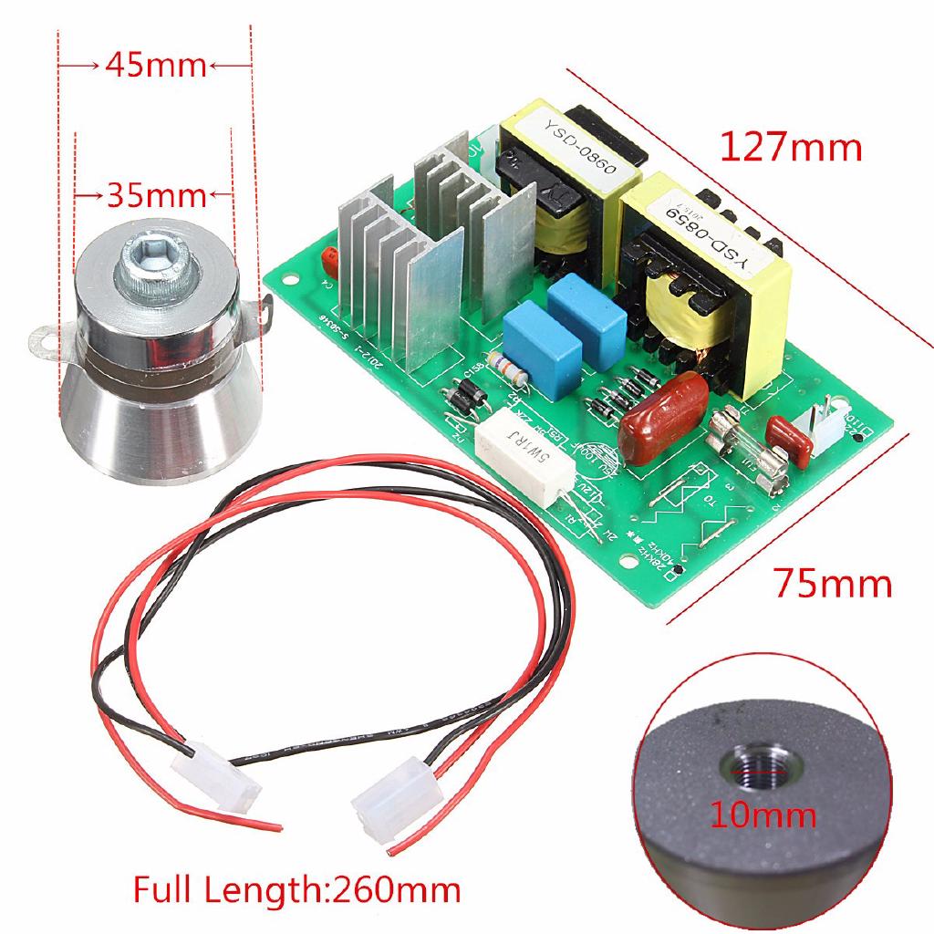 Mạch sạc siêu âm AC 100W 40khz