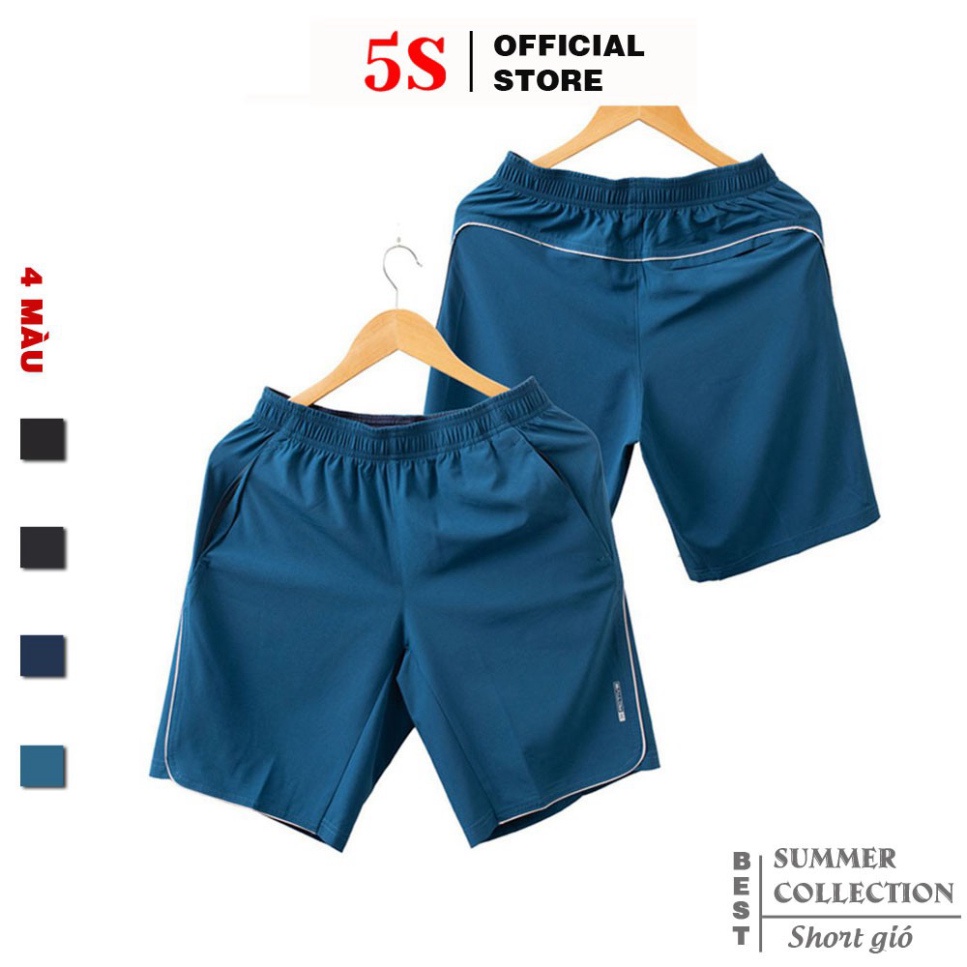 Quần Đùi Nam 5S (4 màu) Vải Gió Mềm, Siêu Nhẹ, Dáng Thể Thao (QSG001S1-03)