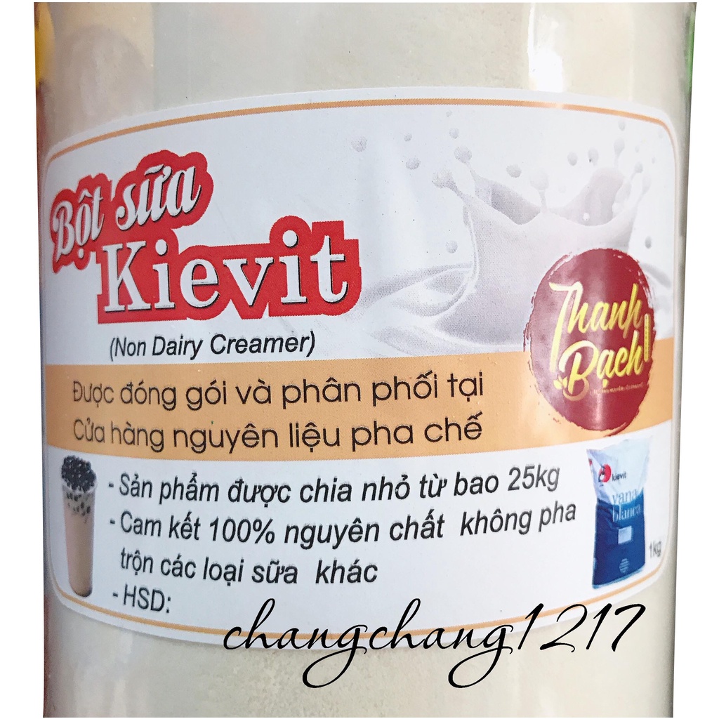 Bột Kem Béo Pha Trà Sữa Indo Indonesia Kievit Hủ 1kg