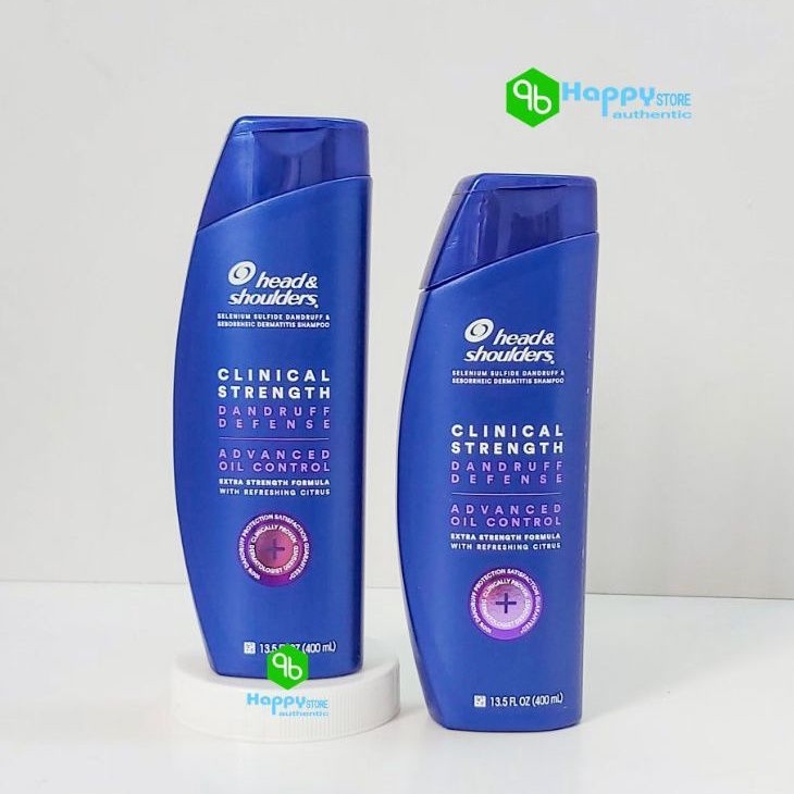 Dầu gội làm sạch  gàu và nấm Head & Shoulders Clinical Strength loại 400ml của Mỹ