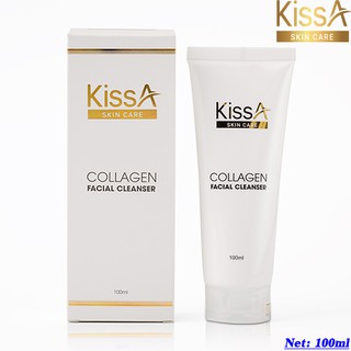 Sữa rửa mặt trắng da Collagen KissA (100ml)