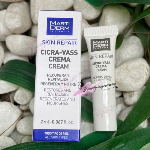 Kem Dưỡng Tái Tạo &amp; Phục Hồi Da Nhạy Cảm - MartiDerm Skin Repair Cicra Vass Cream