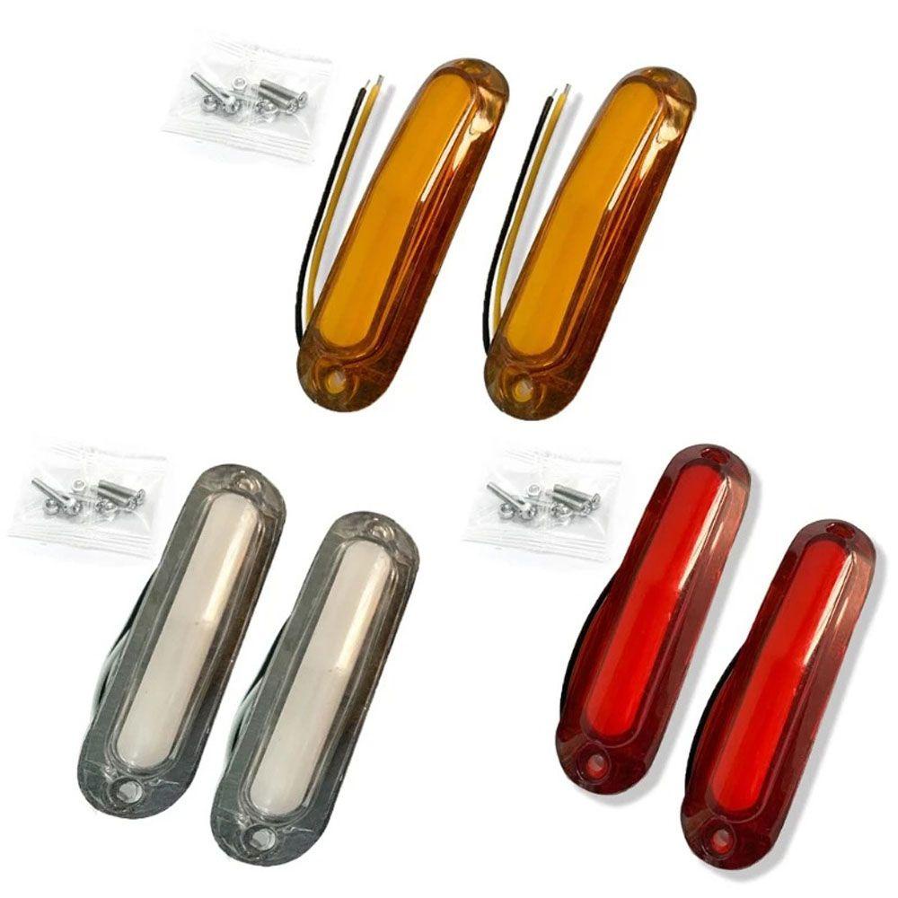 Bộ 2 Đèn LED Tín Hiệu Cảnh Báo Gắn Hông Xe Hơi / Xe Tải Siêu Bền Tiện Dụng