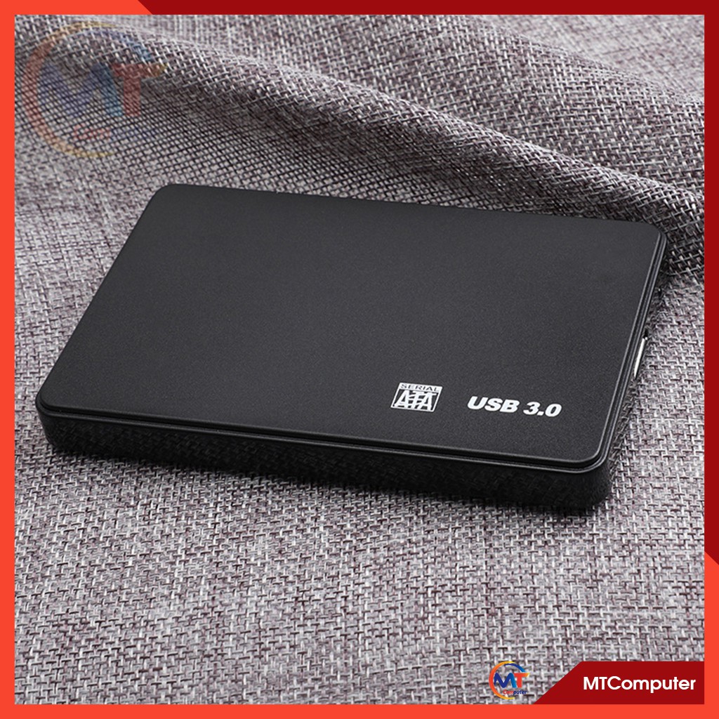 Box ổ cứng 3.0 dùng cho ổ SSD, HDD 2.5 inch, có đèn báo - Hộp đựng ổ cứng 2.5 inch tốc độ 3.0