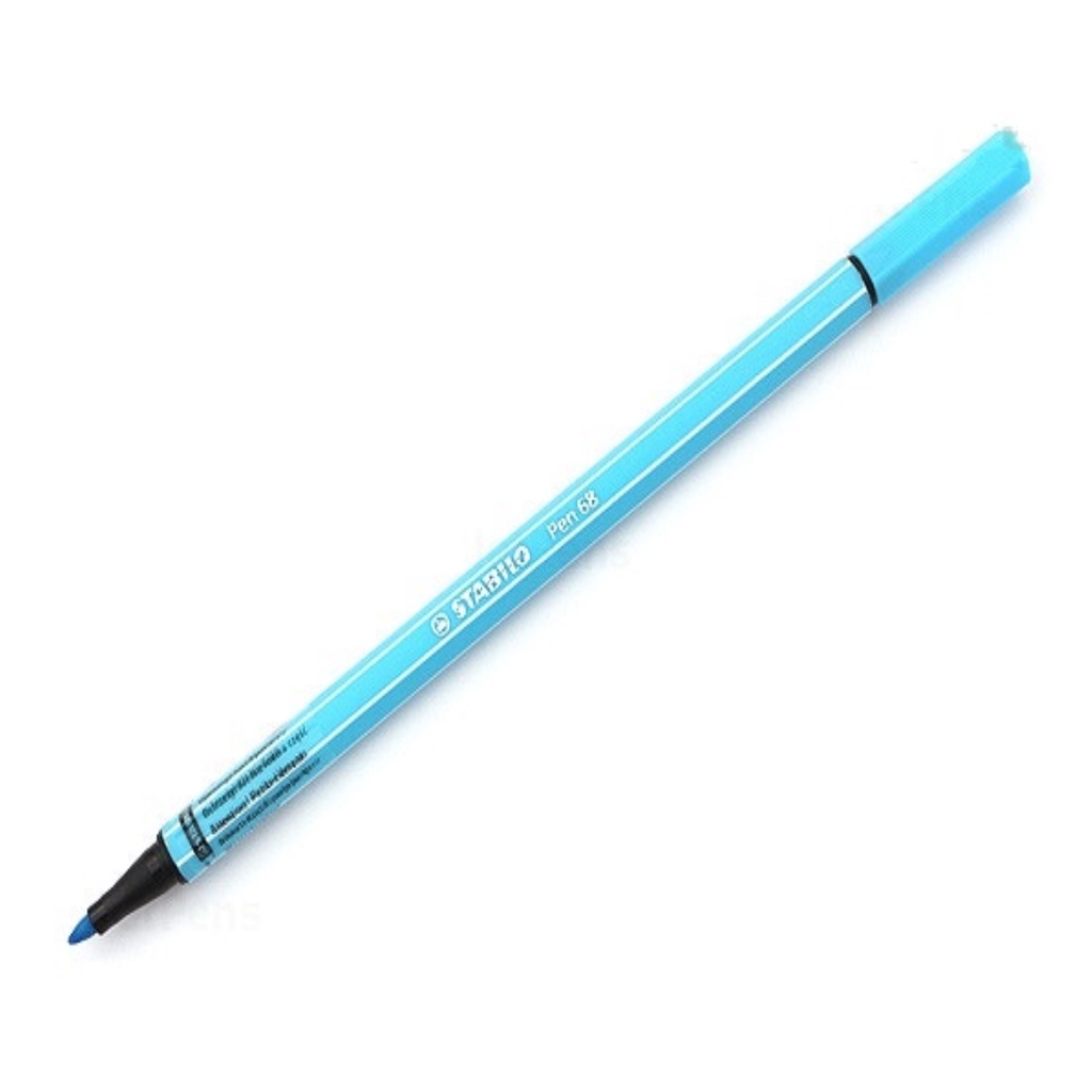 Combo 4 bút lông màu Stabilo Pen 68 Marker – 1.0mm – Blue Colors 1