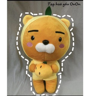 [Ryan kakao friends] gấu bông rian má hồng ôm chanh chính hãng