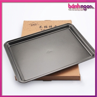 Khay nướng chống dính chữ nhật  đa năng 37cm*25cm* 2cm