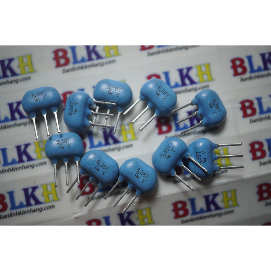 10 thạch anh 8.38M bóng 3 chân chính hãng Murata Nhật Bản