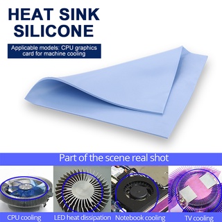 Silicone Tấm Silicon Tản Nhiệt 100mm 100mm 1.5mm