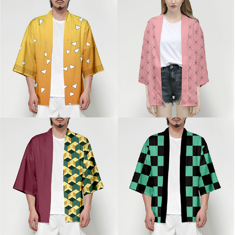 Áo Khoác Phong Cách Kimono Nhật Bản Cá Tính | BigBuy360 - bigbuy360.vn